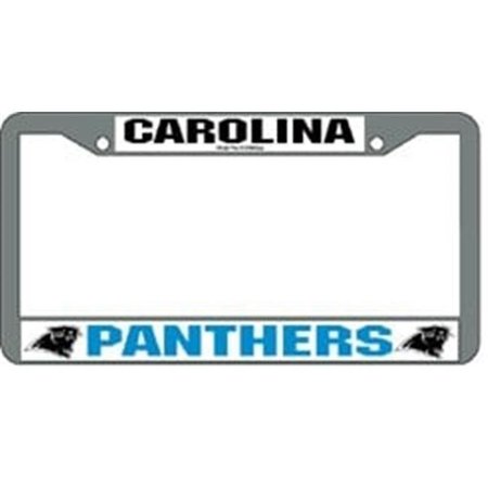 CISCO INDEPENDENT Carolina Panthers License Plate Frame Chrome 9474609815